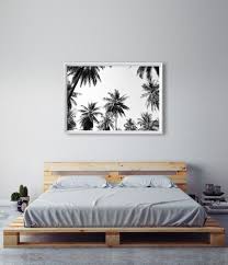 Black And White Palm Tree Wall Art Black And White Palm Tree Print Tropical Wall Art Beach House Decor Decor Home Decor Tropical Decor