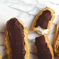 Vegan Chocolate Covered Eclairs Eclair Recipe Vegan Desserts Food