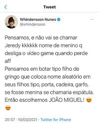 Em março de 2018, whindersson nunes estreou eita, casei!, espetáculo recomendado a. Whindersson Nunes E Maria Lina Deggan Revelam Nome Do Primeiro Filho Do Casalwhindersson Nunes E Maria Lina Deggan Revelam Nome Do Primeiro Filho Do Casal Cidades Na Net