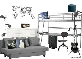 Planche Tendance Moodboard Chambre D Adolescent Shopping Ikea Maisons Du Monde Etsy Artwallandco C Gris Souris