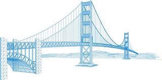 Panoramic view on brooklyn bridge, new york, usa. Bridge Free Vector Download 105 Free Vector For Commercial Use Format Ai Eps Cdr Svg Vector Illustration Graphic Art Design