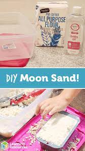 Diy Moon Sand Learning Resources Blog Diy Moon Sand Moon Sand Sands Recipe