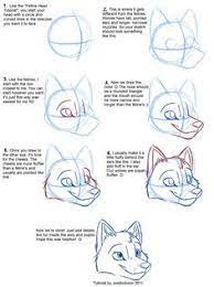A circle, two triangles and a simple guide line for the muzzle. Pin On Art Instruction 3