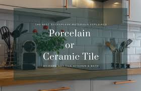 Get ready to install your new. Porcelain Or Ceramic Tile Best Kitchen Backsplash Materials Explained