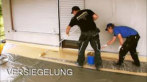 Pacella Triflex Terrassenabdichtung Mit Flussigkunststoff Youtube