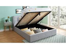Se você está procurando quartos e roupeiros para sua casa, sugerimos que você veja: Lit Coffre 160x200 Cm Gris Clair Avec Tete De Lit Sommier A Lattes Collection Kate 292567 6 Vente De Homifab Conforama