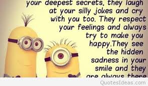 Minion Best Friend Saying