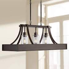 Richardson 36 Wide Bronze Kitchen Island Light Pendant 78m48 Lamps Plus In 2021 Kitchen Island Lighting Pendant Bronze Kitchen Bronze Kitchen Lighting