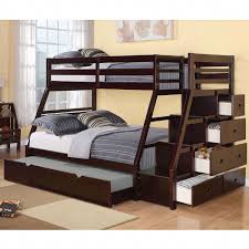 Acme Furniture 37015 Jason Twin Over Full Bunk Bed W Storage Ladder Trundle Espresso In 2021 Modern Bunk Beds Bunk Beds Wood Bunk Beds