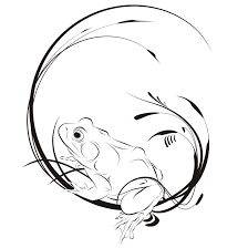 Black And White Frog Tattoo Designs Outline Frog Tattoo Just Needs A Dragonfly Added To The Top Area And Some Other Bugs Around It With Images Frog Tattoos Tree Frog Tattoos Frog Drawing