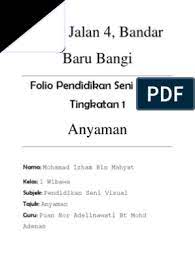 You can also bookmark this page with the url : Folio Seni Tingkatan 1