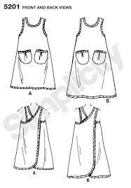 Pattern 5201 Apron Sewing Pattern Sewing Aprons Aprons Patterns
