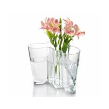Iittala alvar aalto kollektion vase opalweiß. Iittala Alvar Aalto Vase 120 Mm Clear