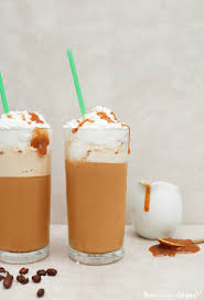 Vegan Starbucks Salted Caramel Frappuccino Recipe The Little Blog Of Vegan