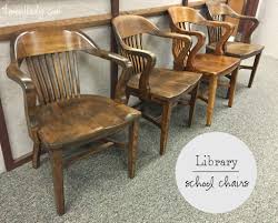 Vintage Library Chairs 4 Men 1 Lady Library Chair Wooden Office Chair Chair