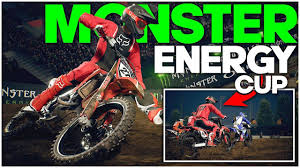 The New Monster Energy Cup Dlc Monster Energy Supercross The Official Videogame 3 In 2020 Monster Energy Supercross Monster Energy Supercross
