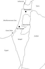 Pick up the print here. Israel Map