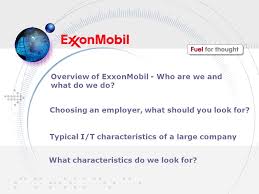 exxonmobil careers fuel for thought ppt download