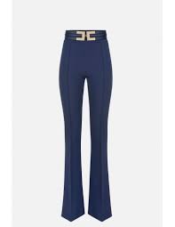 Called bell bottom pants because of the bell like flare at the bottom of the pants leg, the bell. Bell Bottom Trousers With Belt