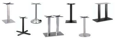 Vat) crewe black fan pattern dome small table base. Table Bases