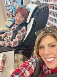 Sometimes the best gifts are the ones that don't require unwrapping,  pedicures and lunch with my 91yo Mom in Savannah is all I need!!!