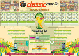 Classic Mobile 2001 World Cup Wall Chart Campaign Mobile