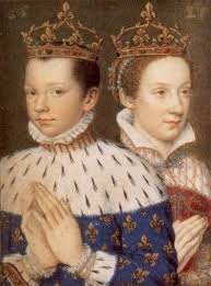 Mary Queen Of Scots Bn 1542 And Her First Husband Francis Ii Of France Mary Was The Only Child Of James Mary Queen Of Scots Mary Of Guise French History