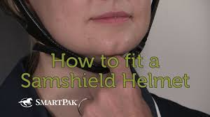 how to fit a samshield helmet