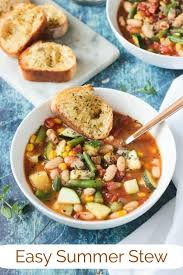 Summer Stew Vegetable White Bean Soup Recipe Recipe White Bean Soup Recipes Bean Soup Recipes White Bean Soup