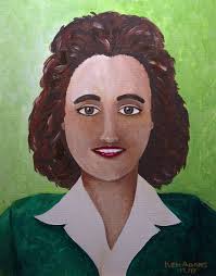 Vintage Girl Painting by Kendrick Adams