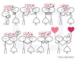 Stick Figure Svg Eps Png People Love Wedding Couple Cute Family Stickman Clip Art Clipart Digital Personal Us Stick Figures Stick Figure Drawing Couple Clipart