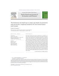 It is calculated by multiplying the number of shares outstanding by the price of a single share. Pdf The Relative Performance Of Small Cap Firms And Default Risk Across The Business Cycle International Evidence