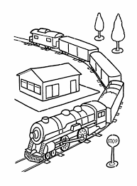 Each printable highlights a word that starts. Coloring Pages Of Trains Coloring Home