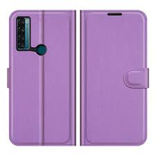 TCL 20 SE Plain Book Flip Cases ...