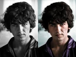 George Harrison, 1965, Photography by Henry Grossman : r/Colorization