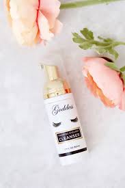 To clean eyelash extensions start by wetting your lashes with warm water. Eyelash Extensions Cleanser Lash Bath Eyelash Cleanser Lash Cleanser Eyelashes