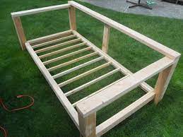 Tutorial with supply and cut list build a daybed building the frame lay out your two longer 2 x 4 s 76 1 2 79 1 2 inches mark the 79 1 2 inch one at 1 1 2 inches from each end this will be your back. Wood Daybed Frames Ideas On Foter