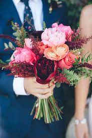 Wedding flowers for bride and groom. 22 Beautiful Wedding Bouquets For July July Wedding Flowers Wedding Inspiration Fall Fall Wedding Bouquets