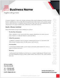 I can't find any flaw in it. 2020 Business Letterhead Templates For Word Word Excel Templates