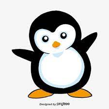 Joli Dessin Peint A La Main Des Pingouins Png Et Psd Penguin Drawing Cartoon Clip Art Cute Penguins