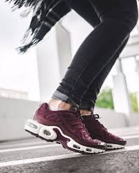 Air Max Plus Premium Night Maroon Air Max Sneakers Air Max Plus Sneakers Nike