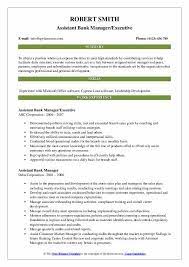 Assistant manager job summary 1. Assistant Bank Manager Resume Samples Qwikresume