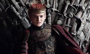 This turns out to be the scroll that sansa wrote to their late brother robb stark urging him to bend the knee to king joffrey baratheon. Baddies In Books Joffrey Baratheon King Of Villains Game Of Thrones The Guardian