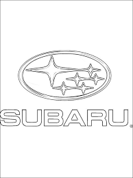 Download or print this amazing coloring page: Coloring Page Subaru Logo Coloring Pages Subaru Logo Subaru Cars Car Logos