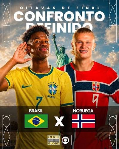 🚨 ATENÇÃO! Horário de Brasil x Noruega, neste domingo, deve ser alterado por questões climáticas.