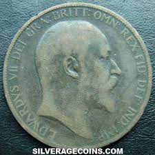 Ending jul 2 at 3:48pm pdt. 1904 Edward Vii British Bronze Penny Silveragecoins