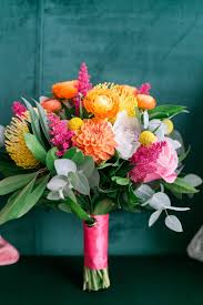Bright Pink Orange Wedding Bouquet Tropical Wedding Bouquet Spunkysapphire Com Bright Wedding Flowers Tropical Wedding Bouquets Prom Flowers Bouquet