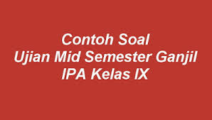 We did not find results for: Contoh Soal Ujian Tengah Semester Ganjil Ipa Kelas Ix Smp Matra Pendidikan