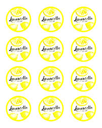 homemade limoncello with free printable