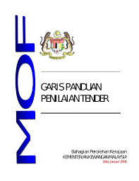 Kalendar aktiviti lihat aktiviti terkini. Garis Panduan Tender